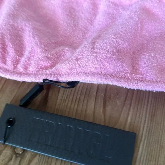 TRIANGL TOP ONLY MICA - TERRY FLOSS TOP NO BAG NEW WITH TAGS - Picture 8 of 9